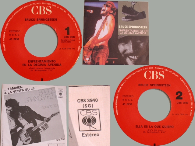 Bruce Springsteen - 10TH AVENUE FREEZE OUT / SHE'S THE ONE